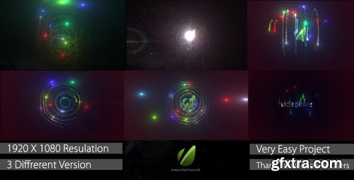 Videohive Light Particle Logo 3957824