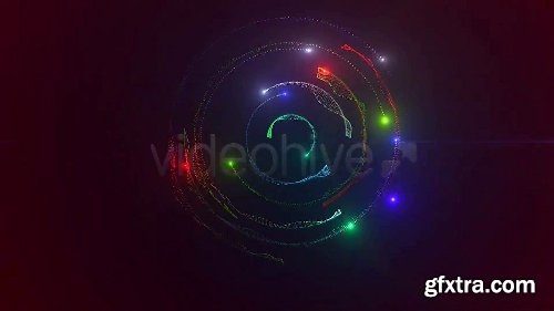 Videohive Light Particle Logo 3957824