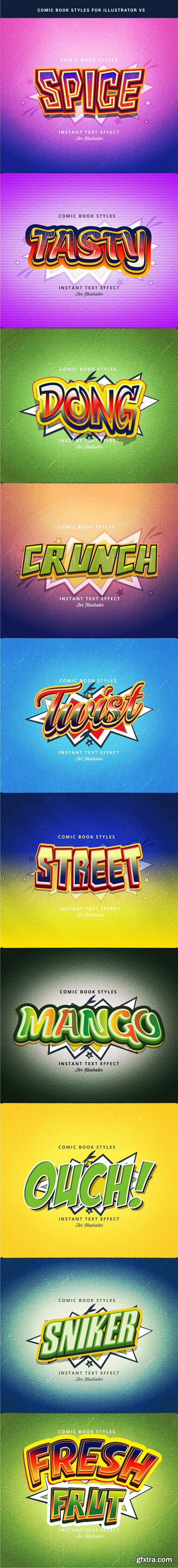 Graphicriver Comic Text Effect V2 23000450