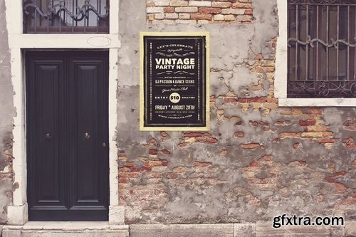 Venetian Grunge Front Door