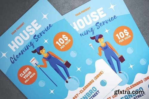 House Cleaning Service Flyer