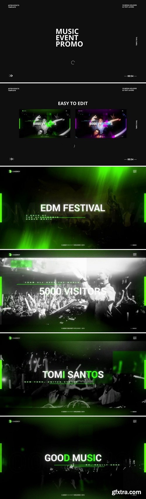 MA - Music Event Promo After Effects Templates 155170