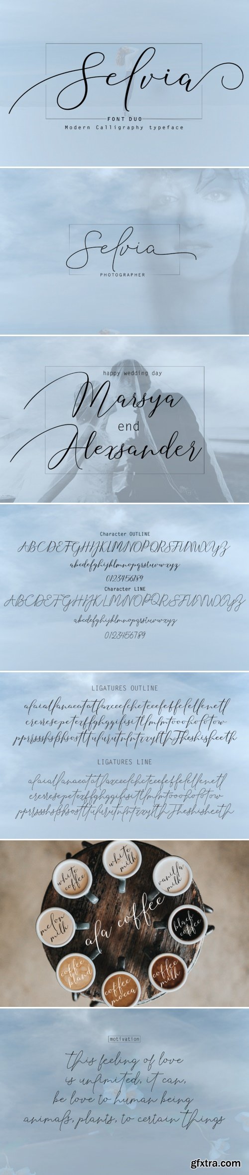 Fontbundles - Selvia Font Duo 79868