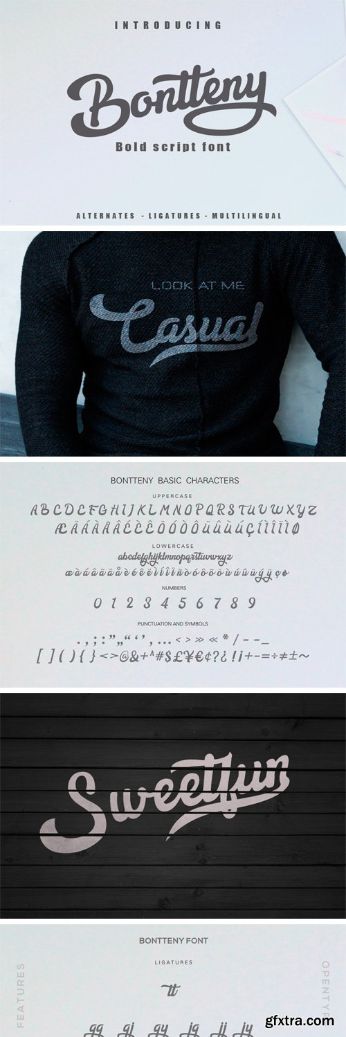 Fontbundles - Bontteny Font 185580