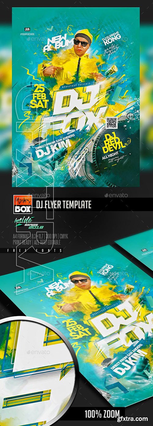 GraphicRiver - Dj Flyer Template 23065206