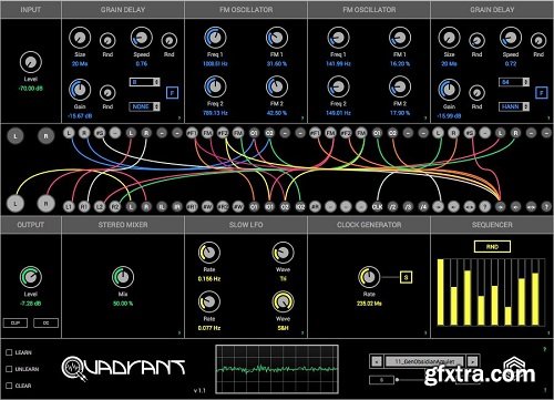 GlitchMachines Quadrant v1.1 VST AU WIN OSX-iND