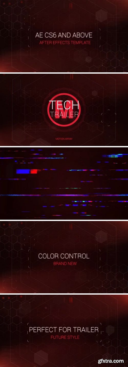 MA - Tech Trailer Titles After Effects Templates 156741