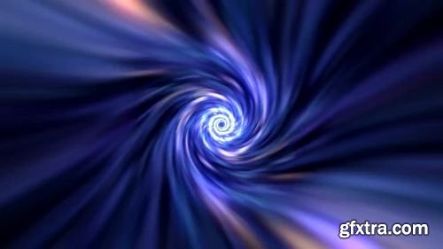 MotionArray - Blue Energy Tunnel Looping Background 155695