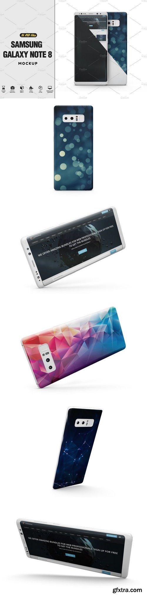 CM - Samsung Galaxy Note 8 Vol.3 Mockup 2133377