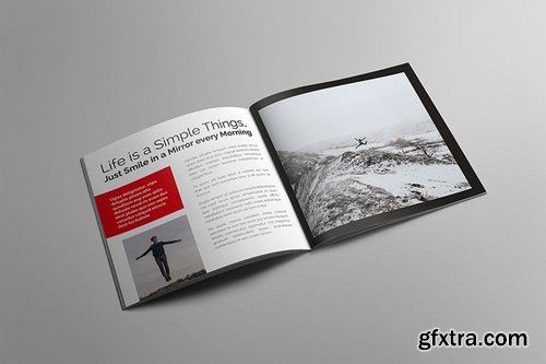 Alive - Square Magazine Template