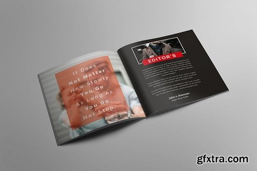 Alive - Square Magazine Template