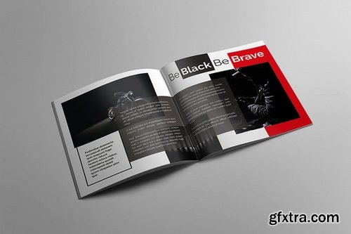 Alive - Square Magazine Template