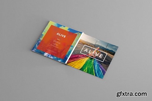 Alive - Square Magazine Template