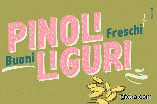 Pesto Fresco Font Family