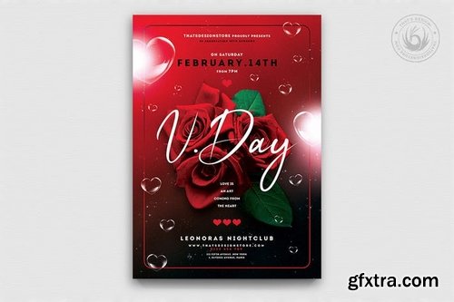 GraphicRiver - Valentines Day Flyer Template V20 23103322