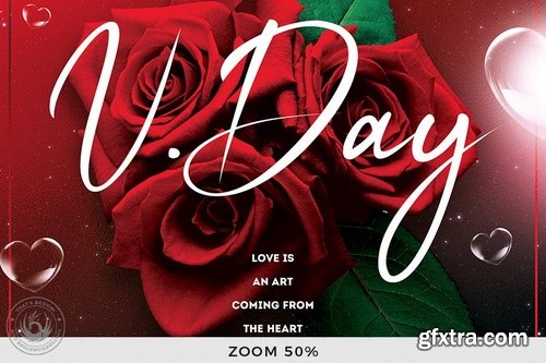 GraphicRiver - Valentines Day Flyer Template V20 23103322