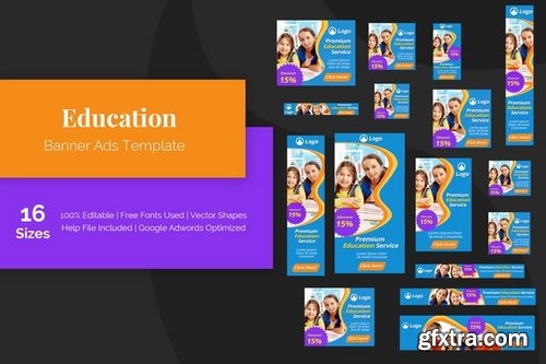 Education Banner Ads Template