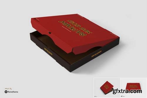 Pizza Box Mockups vol.1