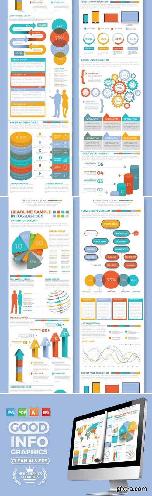 Infographics Elements Template Design