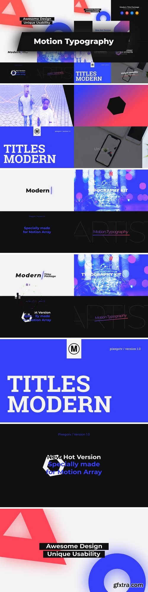 MotionArray - Motion Typography After Effects Templates 157624