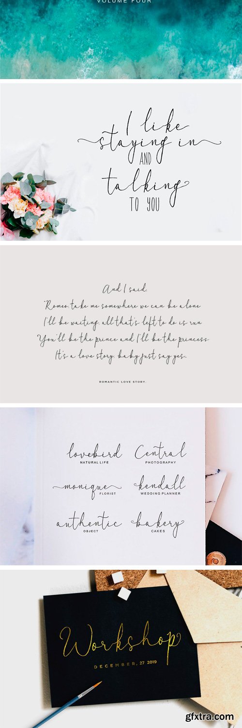 CM - Albino Lovebird - Font Duo 2298218