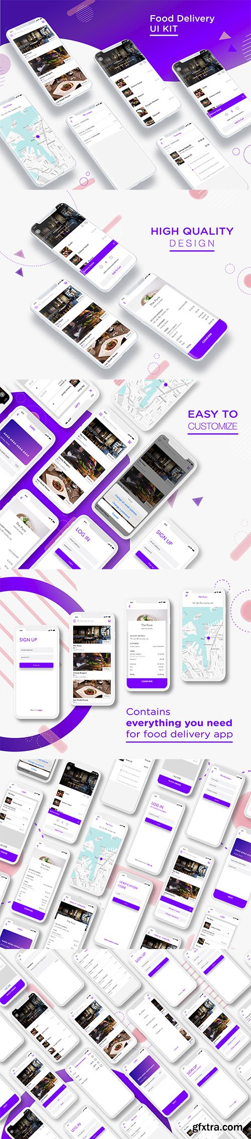 Food Delivery UI Kit