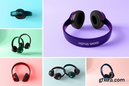 Headphones Mockup