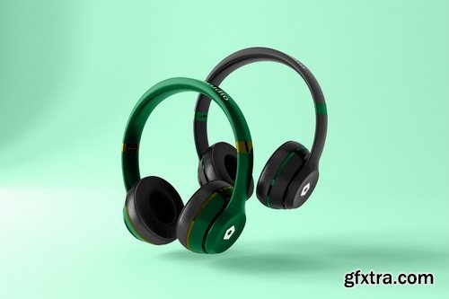 Headphones Mockup