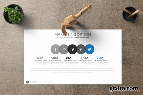 NOCTURNE - Powerpoint and Keynote Templates
