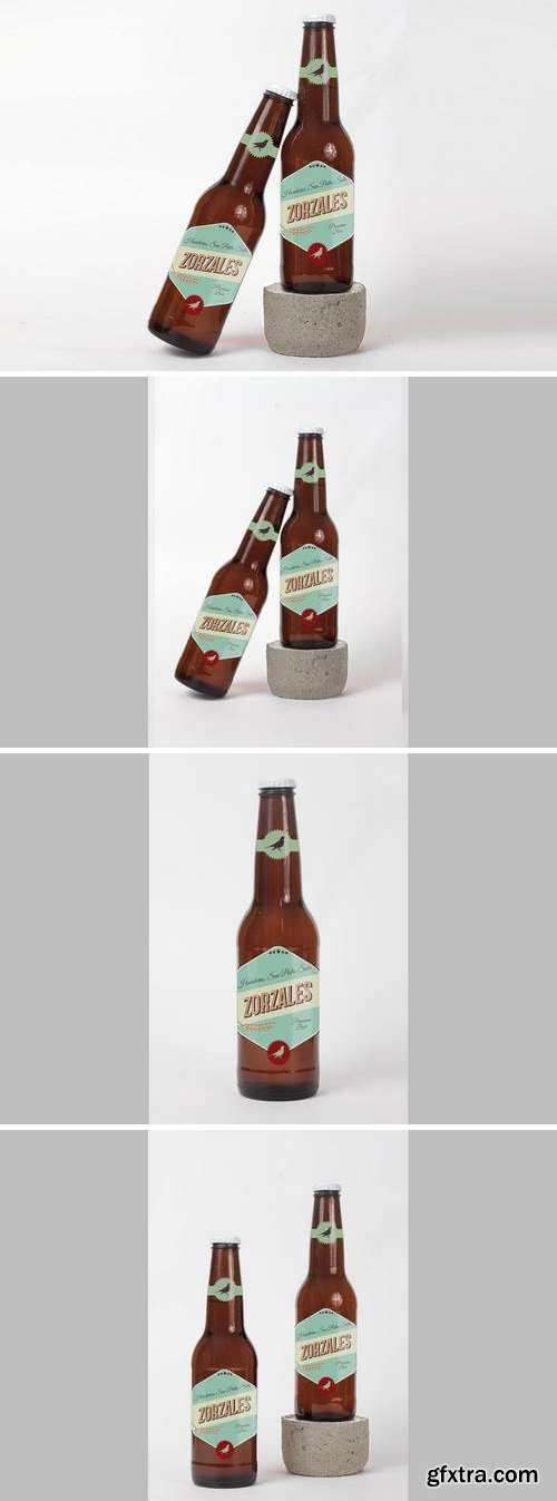 Beer Bottle Mock Up Vol 02