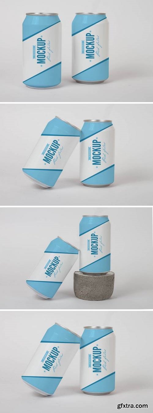 Drink Soda Can Mock Up