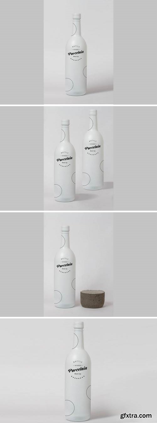 Porcelain Bottle Mock Up