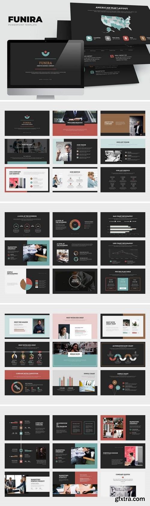 Funira : Modern and Fresh Business Powerpoint