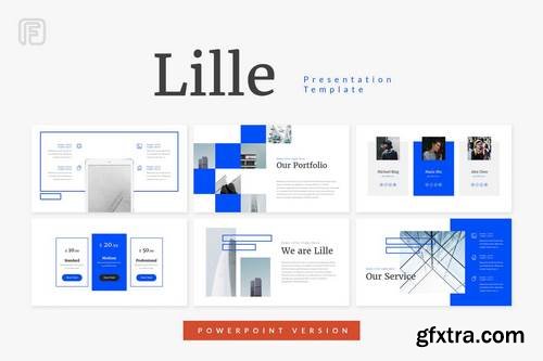 Lille - Architecture - Powerpoint, Keynote, Google Sliders Templates