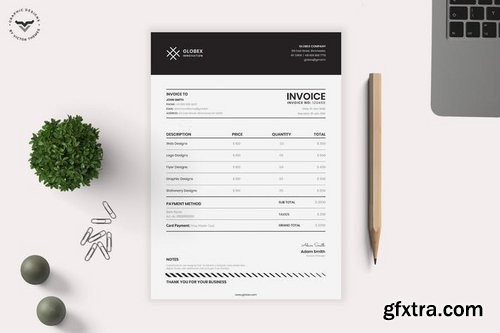 Minimal Invoice Template