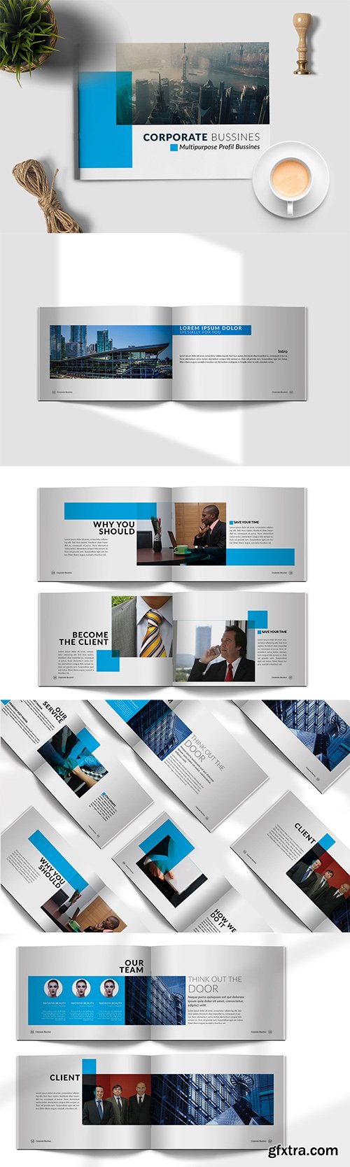 Brochure Corporate Lanscape