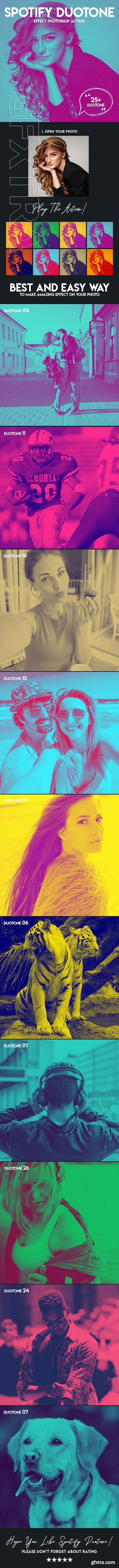 GraphicRiver - Spotify Duotone Effect Photoshop Action 23016022