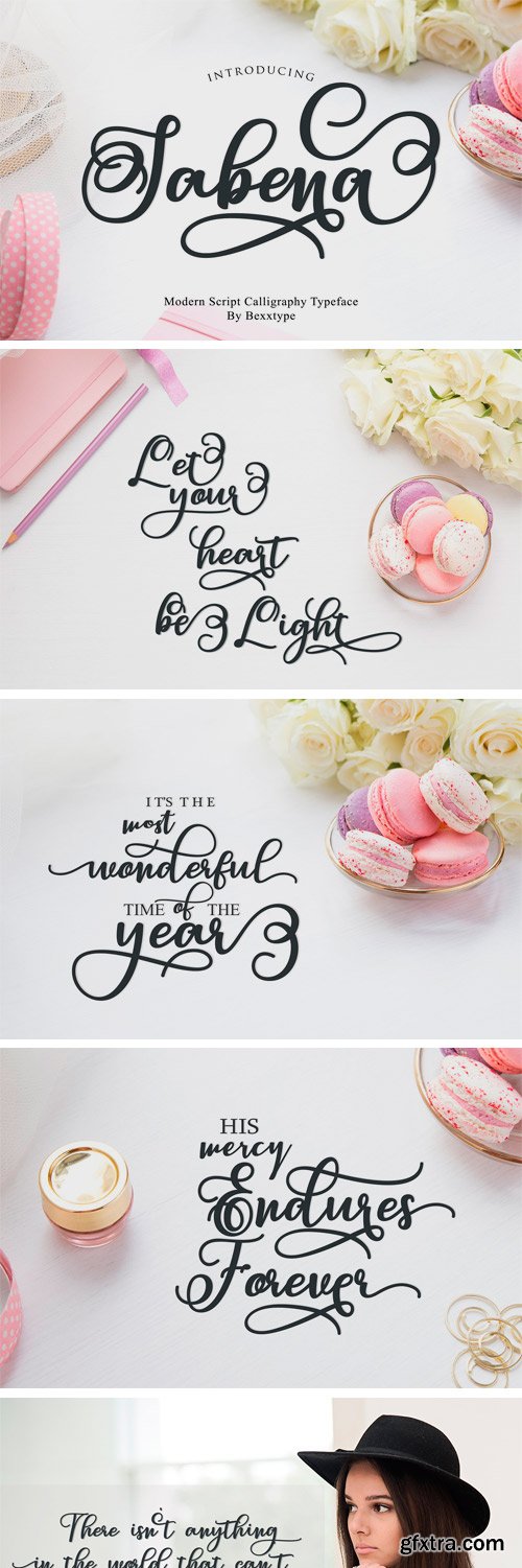 CM - Sabena Script | Sweet Font 3307681