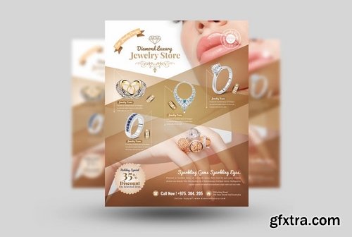 Jewelry Store Flyer Template