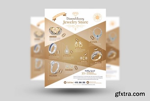 Jewelry Store Flyer Template