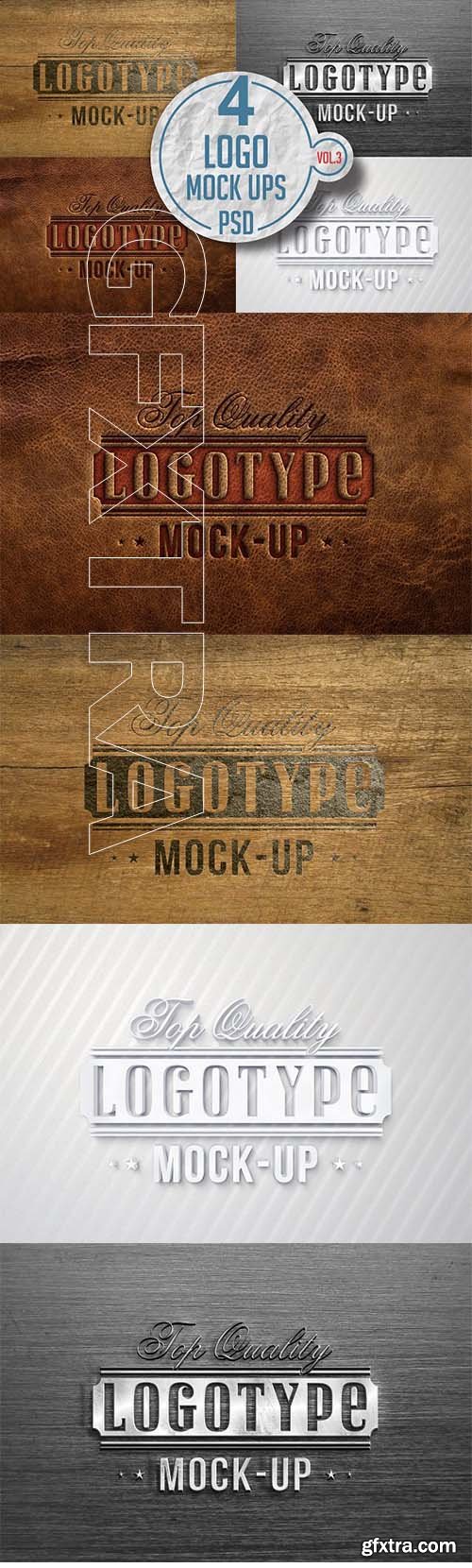 CreativeMarket - Logo Mock-up Pack Vol 3 3331244