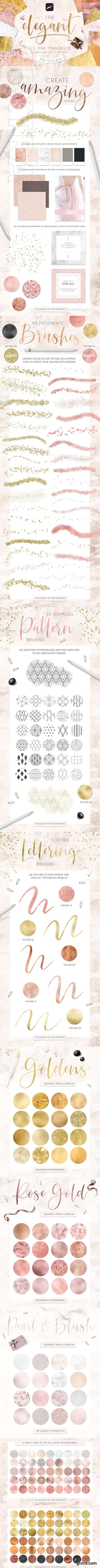 CreativeMarket - Elegant Kit for Procreate 3334592