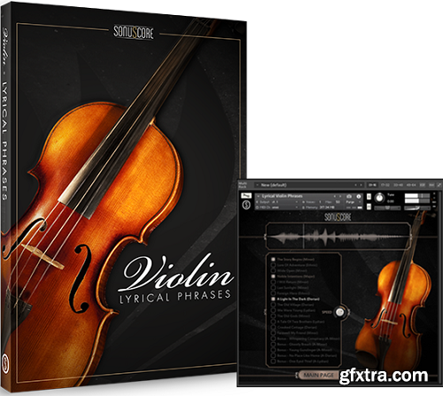 Sonuscore Lyrical Violin Phrases KONTAKT MERRY XMAS-SYNTHiC4TE