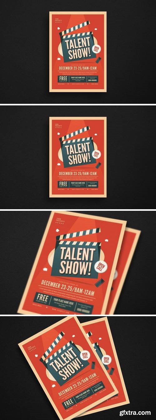 Talent Show Event Flyer