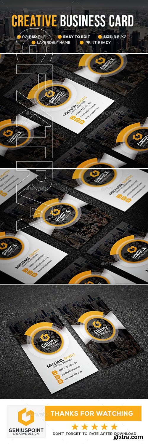 GraphicRiver - Creative Business Card 23072039