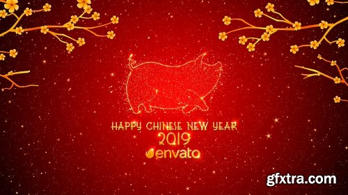 Videohive Chinese New Year Greetings 2019 19340637