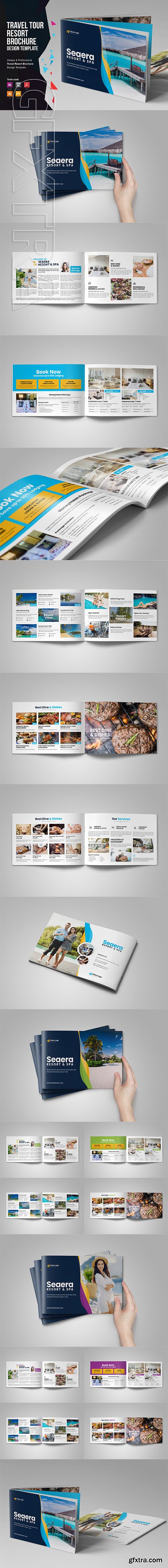 CreativeMarket - Travel Resort Brochure Design v2 3321185