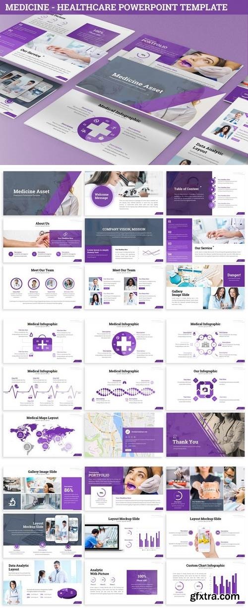 Medicine - Healthcare Powerpoint Template