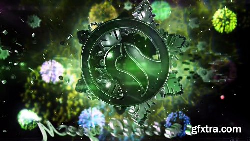 Videohive Snowflake Christmas Logo 22994939