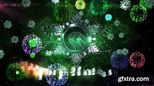 Videohive Snowflake Christmas Logo 22994939